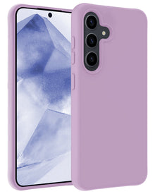Forterra Samsung A55 Hoesje Siliconen Backcover Lichtgewicht - Lila