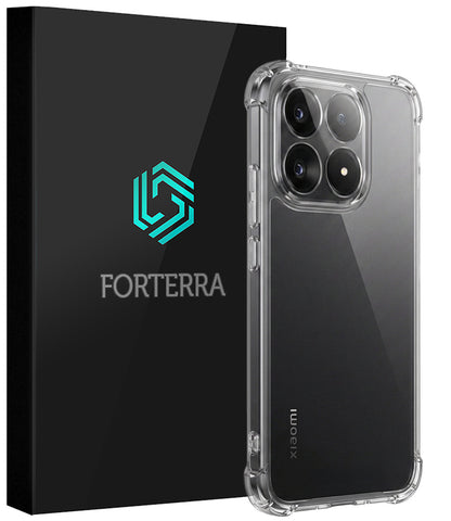 Forterra Xiaomi 15T Hoesje Shockproof Backcover Siliconen - Transparant
