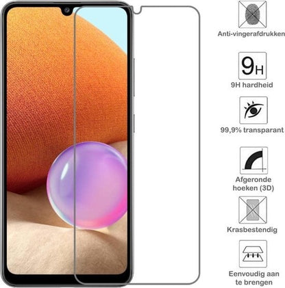 Forterra Samsung A32 5G Screenprotector Gehard Glas - Anti-kras