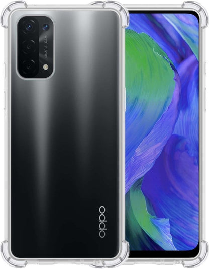 Forterra OPPO A54 5G Hoesje Shockproof Backcover Siliconen - Transparant