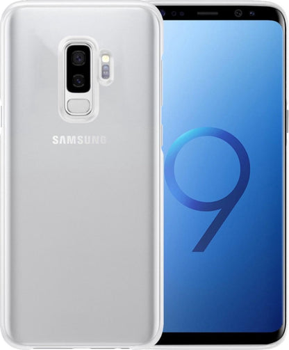 Forterra Samsung S9 Plus Hoesje Siliconen Backcover Lichtgewicht - Transparant
