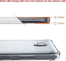 Forterra Samsung Galaxy A7 2018 Hoesje Shockproof Backcover Siliconen - Transparant