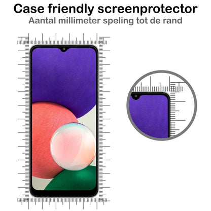 Forterra Samsung M22 Screenprotector Gehard Glas - Anti-kras