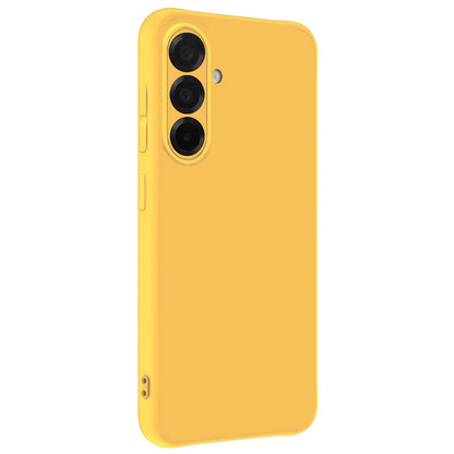 Forterra Samsung A36 Hoesje Siliconen Backcover Lichtgewicht - Geel