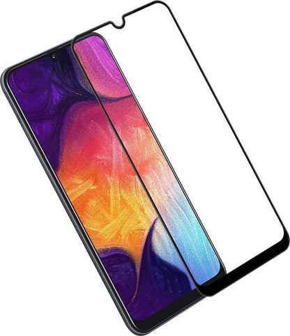 Forterra Samsung Galaxy A20/A30/A50 Screenprotector Gehard Glas - Full Screen