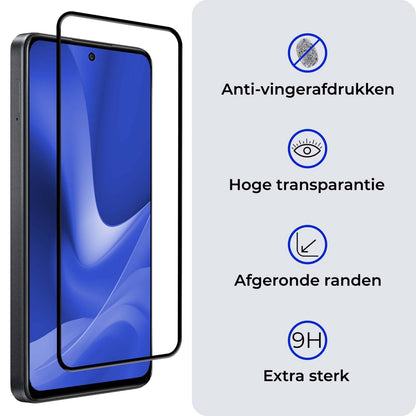 Forterra OPPO A79 Screenprotector Gehard Glas - Full Screen