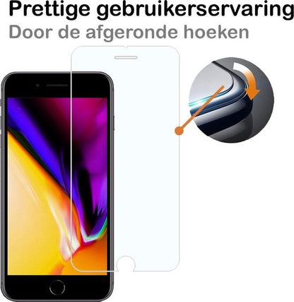 Forterra iPhone 7/8 Plus Screenprotector Gehard Glas - Anti-kras