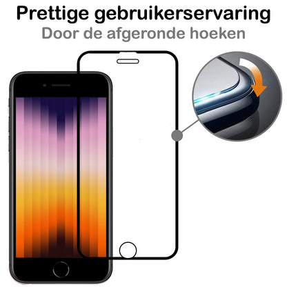 Forterra iPhone SE 2022 Screenprotector Gehard Glas - Full Screen
