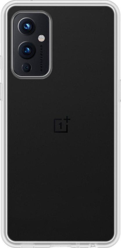 Forterra OnePlus 9 Hoesje Siliconen Backcover Lichtgewicht - Transparant