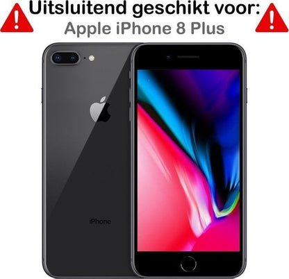 Forterra iPhone 8 Plus Screenprotector Gehard Glas - Anti-kras