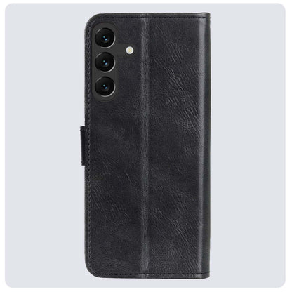 Forterra Samsung A15 Hoesje Bookcase Cover met Kaarthouder - Zwart