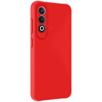 Forterra OnePlus Nord CE 4 Hoesje Siliconen Backcover Lichtgewicht - Rood
