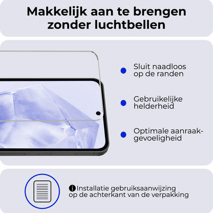 Forterra Samsung A35 Screenprotector Gehard Glas - Anti-kras