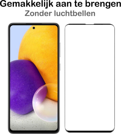 Forterra Samsung A72 Screenprotector Gehard Glas - Full Screen