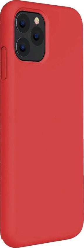 Forterra iPhone 11 Pro Max Hoesje Siliconen Backcover Lichtgewicht - Rood