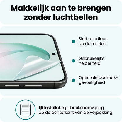 Forterra Samsung S26 Screenprotector Soft TPU - Full Screen
