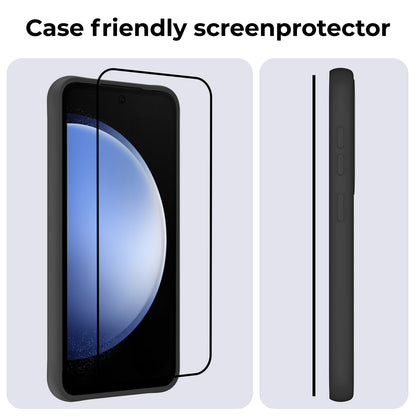 Forterra Samsung S23 FE Screenprotector Gehard Glas - Full Screen