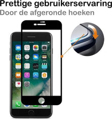 Forterra iPhone 7/8 Screenprotector Gehard Glas - Full Screen