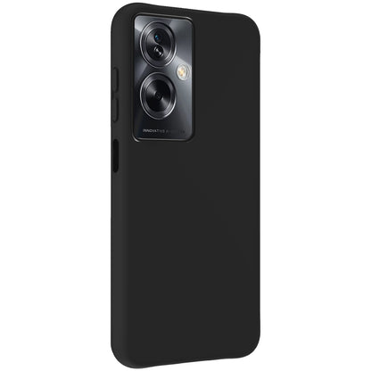 Forterra OPPO A79 Hoesje Siliconen Backcover Lichtgewicht - Zwart