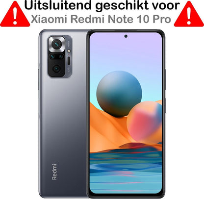 Forterra Xiaomi Redmi Note 10 Pro Screenprotector Gehard Glas - Anti-kras