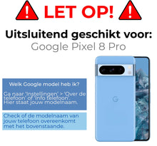 Forterra Google Pixel 8 Pro Screenprotector Gehard Glas - Privacy