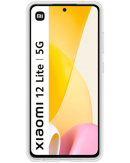 Forterra Xiaomi 12 Lite Hoesje Siliconen Backcover Lichtgewicht - Transparant