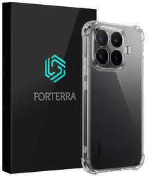 Forterra Xiaomi 17T Pro Hoesje Shockproof Backcover Siliconen - Transparant