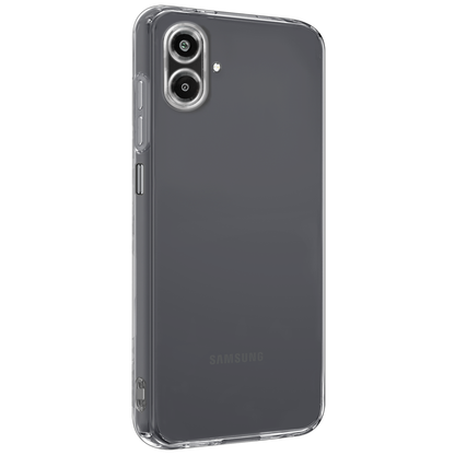 Forterra Samsung A07 Hoesje Siliconen Backcover Lichtgewicht - Transparant