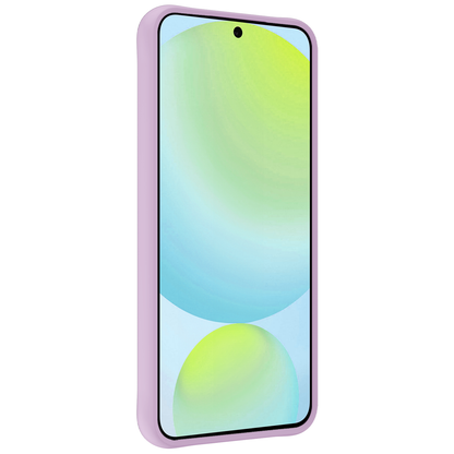 Forterra Samsung S24 FE Hoesje Siliconen Backcover Lichtgewicht - Lila