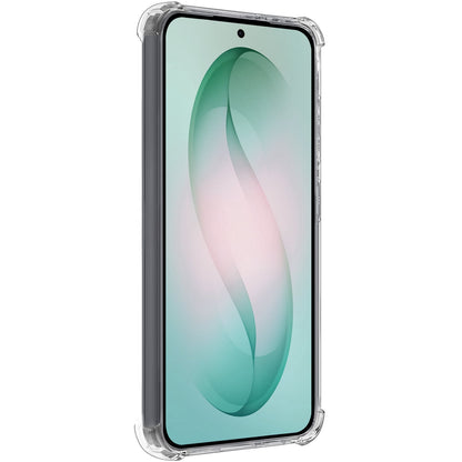 Forterra Samsung S26 Plus Hoesje Kaarthouder Backcover Shockproof - Transparant