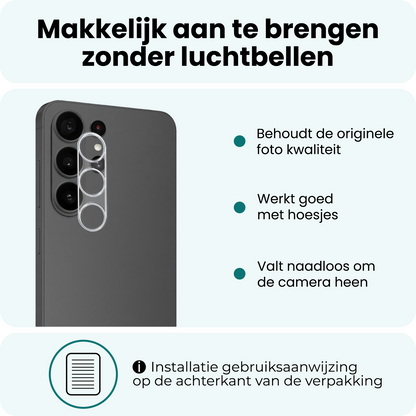 Forterra Samsung S26 Ultra Camera Screenprotector Gehard Glas