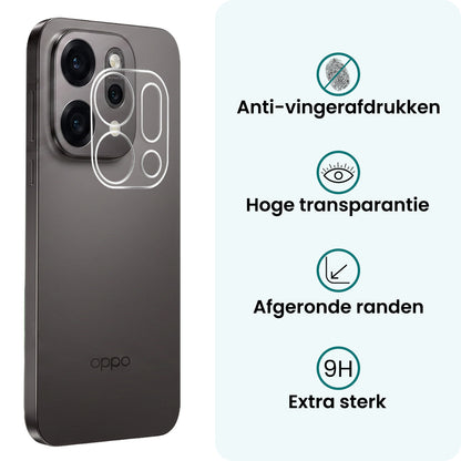 Forterra OPPO Reno 14 Camera Screenprotector Gehard Glas