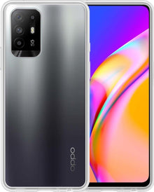 Forterra OPPO A94 5G Hoesje Siliconen Backcover Lichtgewicht - Transparant