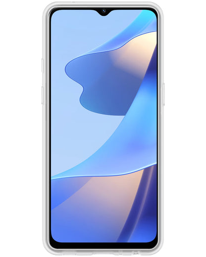 Forterra OPPO A16 Hoesje Siliconen Backcover Lichtgewicht - Transparant