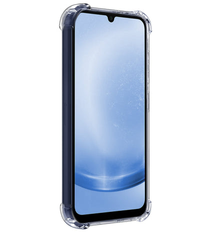 Forterra Samsung A25 Hoesje Shockproof Backcover Siliconen - Transparant
