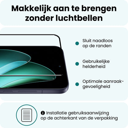 Forterra OPPO Reno 13 Pro Screenprotector Gehard Glas - Full Screen