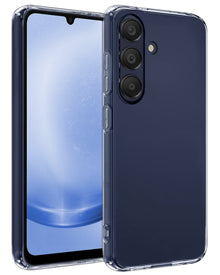 Forterra Samsung A25 Hoesje Siliconen Backcover Lichtgewicht - Transparant
