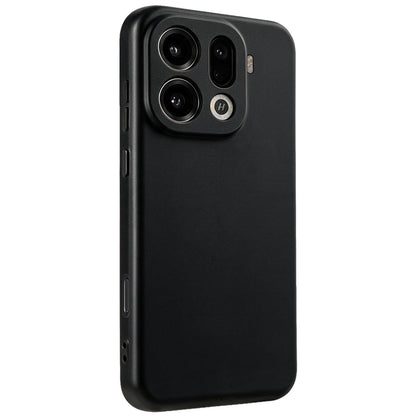 Forterra OPPO Find X9 Pro Hoesje Siliconen Backcover Lichtgewicht - Zwart