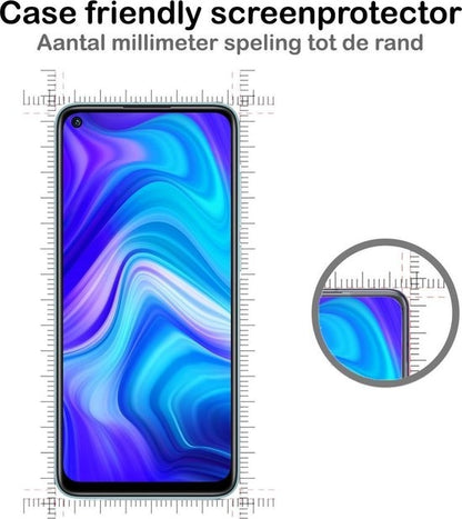 Forterra Xiaomi Redmi Note 9 Screenprotector Gehard Glas - Anti-kras