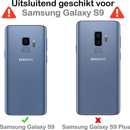 Forterra Samsung S9 Hoesje Siliconen Backcover Lichtgewicht - Transparant
