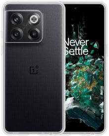 Forterra OnePlus 10T Hoesje Siliconen Backcover Lichtgewicht - Transparant
