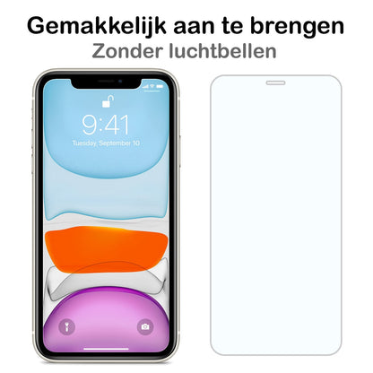 Forterra iPhone 11 Pro Screenprotector Gehard Glas - Volledige dekking
