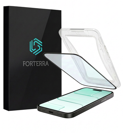 Forterra iPhone Air Screenprotector Flexibel Glas met Installatieframe