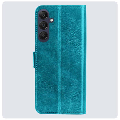 Forterra Samsung A25 Hoesje Bookcase Cover met Kaarthouder - Turquoise