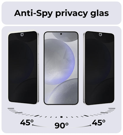 Forterra Samsung S24 Plus Screenprotector Gehard Glas - Privacy