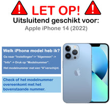 Forterra iPhone 14 Hoesje Siliconen Backcover Lichtgewicht - Grijs
