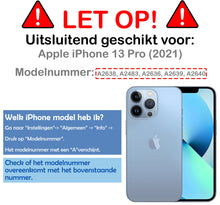Forterra iPhone 13 Pro Hoesje Geschikt voor Magsafe Backcover Shockproof - Transparant
