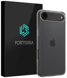 Forterra iPhone Air Hoesje Siliconen Backcover Lichtgewicht - Transparant