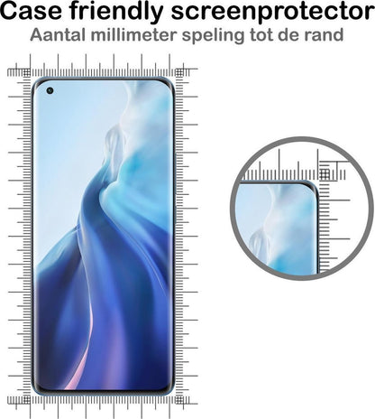 Forterra Xiaomi Mi 11 Screenprotector Gehard Glas - Anti-kras