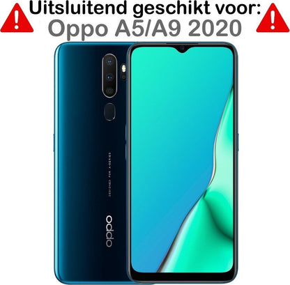 Forterra OPPO A5/A9 2020 Screenprotector Gehard Glas - Anti-kras
